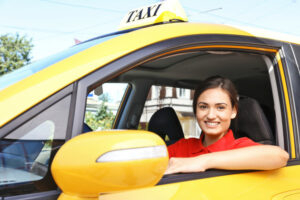 woman taxi driver